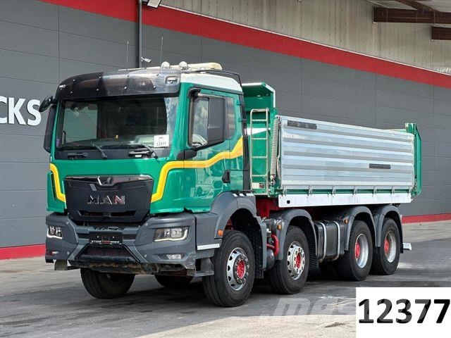 MAN TGS 35.470 8x4 Schwarzmüller DSK BORDMATIK 15m³ Savivarčių priekabų vilkikai