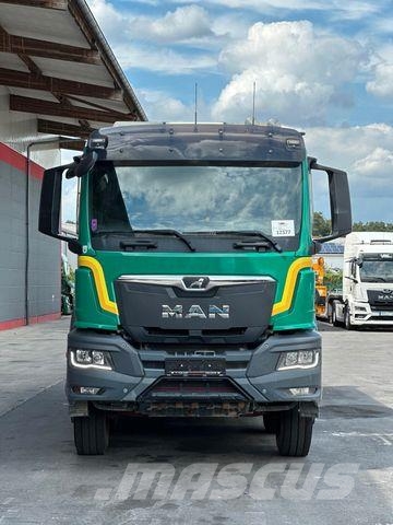 MAN TGS 35.470 8x4 Schwarzmüller DSK BORDMATIK 15m³ Savivarčių priekabų vilkikai