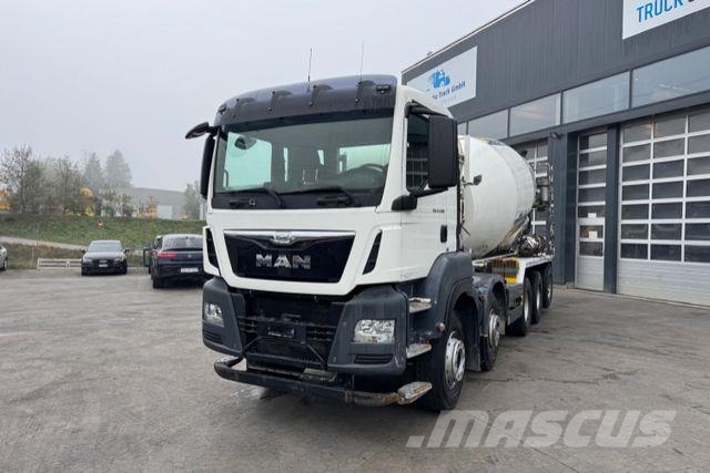 MAN TGS 35.480 10x4 Liebherr 12m3 콘크리트 믹서트럭