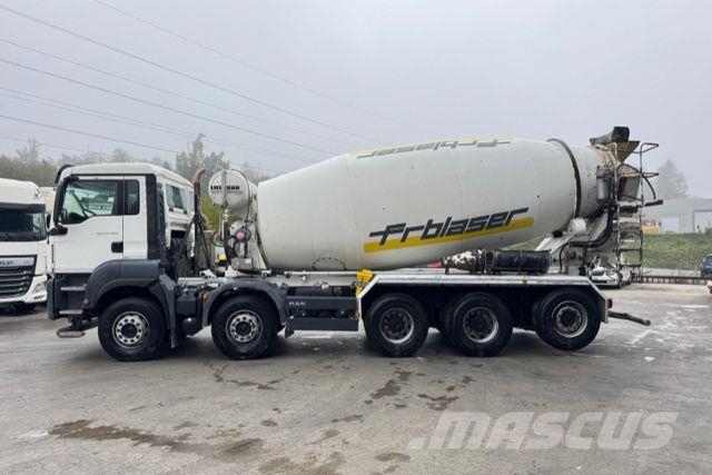 MAN TGS 35.480 10x4 Liebherr 12m3 콘크리트 믹서트럭