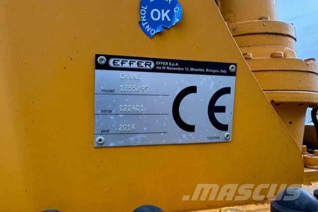 MAN TGS 35.480 8x2-4 H Effer 1355 9-6 Автокранове