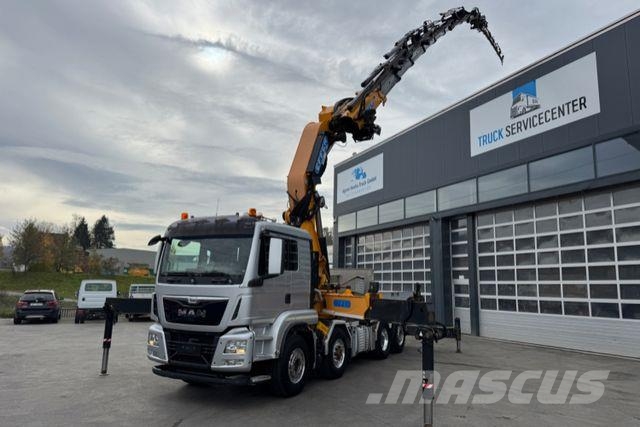 MAN TGS 35.480 8x2-4 H Effer 1355 9-6 Автокранове