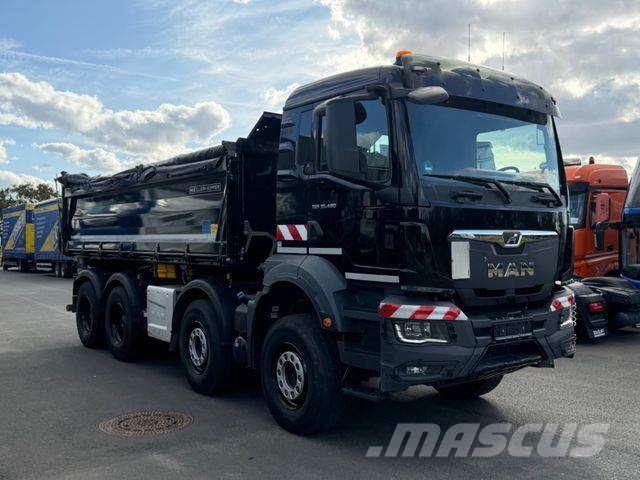 MAN TGS 35.480 8x4 BB, Meiller m. Bordmatik, Kamera Kiper tovornjaki