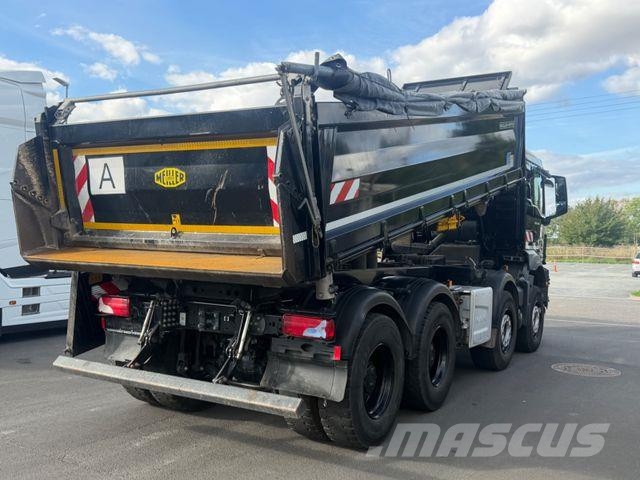MAN TGS 35.480 8x4 BB, Meiller m. Bordmatik, Kamera Kiper tovornjaki
