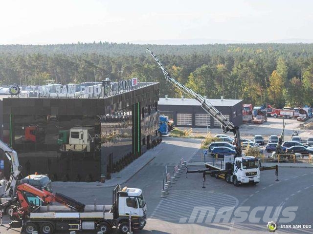 MAN TGS 35.480 8x4 HIAB 1055E-8 HiPro Crane FLY JIB Caminhões guindaste