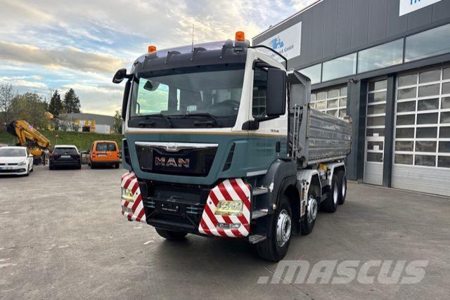 MAN TGS 35.480 8x4 Meiller Camion benne