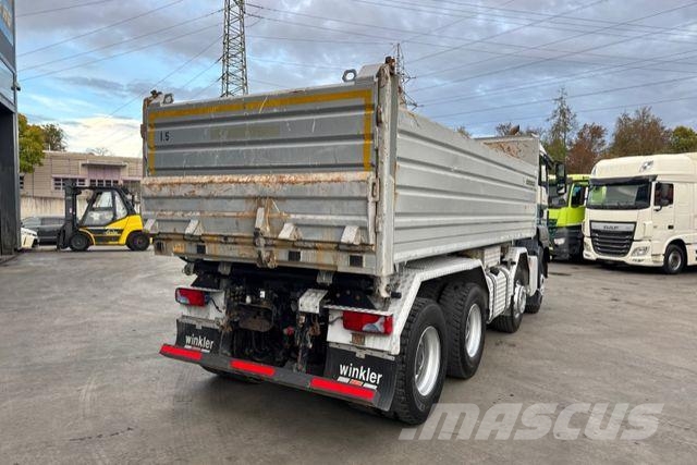 MAN TGS 35.480 8x4 Meiller Camion benne