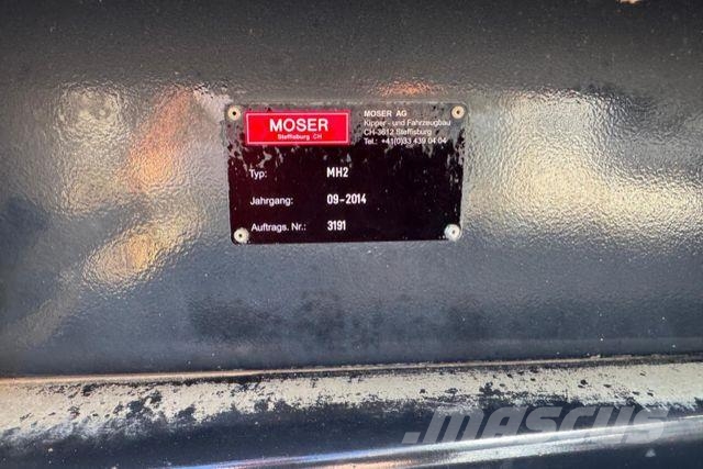 MAN TGS 35.480 8x4 Moser Hook lift trucks
