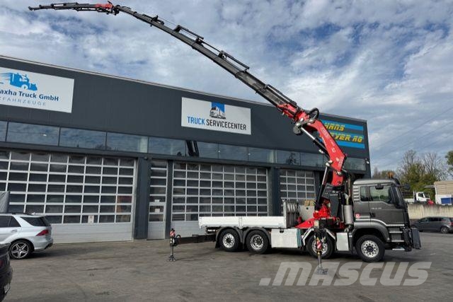 MAN TGS 35.480 8x4H Fassi 990-8 Flyjib& Troil Kranwagen