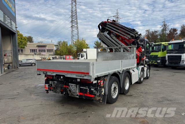 MAN TGS 35.480 8x4H Fassi 990-8 Flyjib& Troil Kranwagen