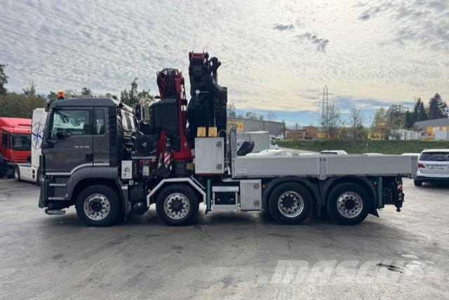 MAN TGS 35.480 8x4H Fassi 990-8 Flyjib& Troil Kranwagen