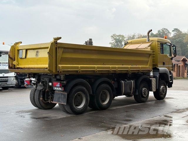 MAN TGS 35.480 8x6BB Meiller DSK Bordmatik 13m³ Kipper