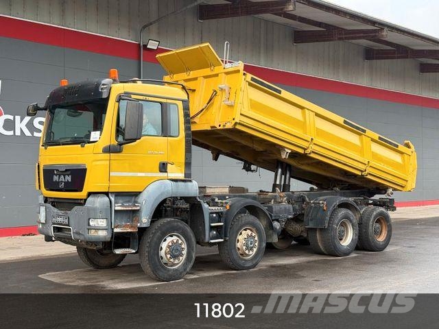 MAN TGS 35.480 8x6BB Meiller DSK Bordmatik 13m³ Kipper