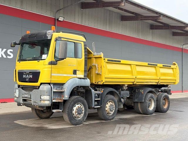MAN TGS 35.480 8x6BB Meiller DSK Bordmatik 13m³ Kipper