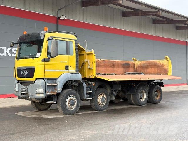 MAN TGS 35.480 8x6BB Meiller DSK Bordmatik 13m³ Kipper