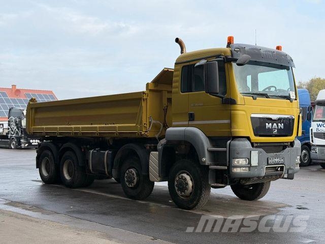 MAN TGS 35.480 8x6BB Meiller DSK Bordmatik 13m³ Kipper