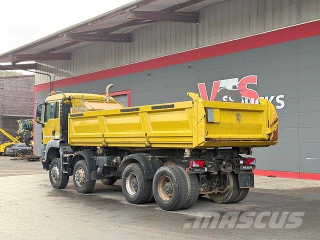 MAN TGS 35.480 8x6BB Meiller DSK Bordmatik 13m³ Kipper