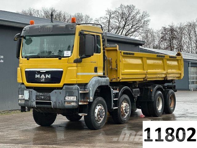 MAN TGS 35.480 8x6BB Meiller Bordmatik *Motorschaden Damperli kamyonlar