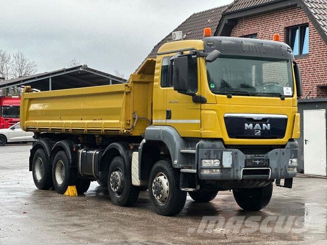 MAN TGS 35.480 8x6BB Meiller Bordmatik *Motorschaden Damperli kamyonlar