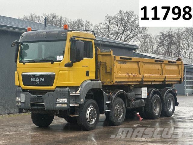 MAN TGS 35.480 8x6BB Meiller Bordmatik Damperli kamyonlar