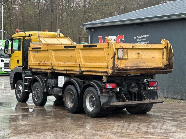 MAN TGS 35.480 8x6BB Meiller Bordmatik Damperli kamyonlar