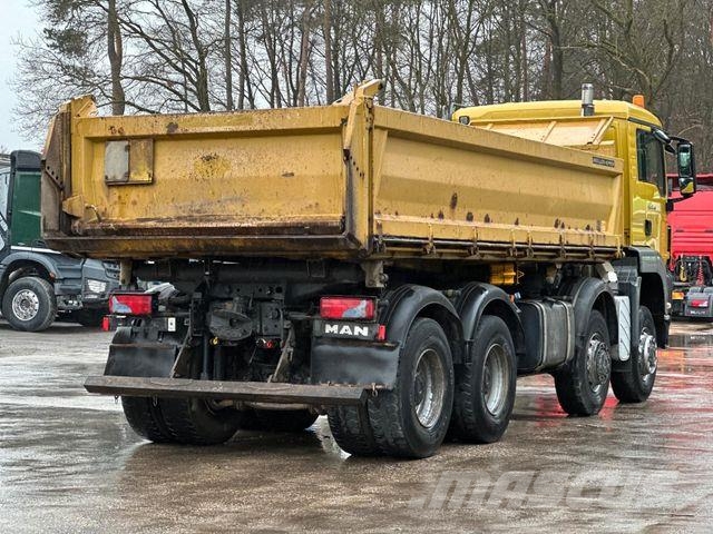MAN TGS 35.480 8x6BB Meiller Bordmatik Damperli kamyonlar