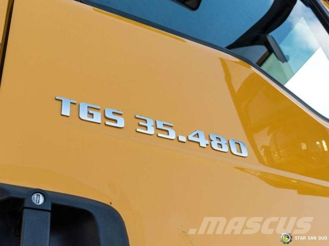 MAN TGS 35.480 8x6H PALFINGER PK 34002 Crane Tippe Caminhões guindaste