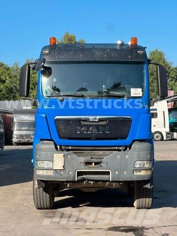 MAN TGS 35.480 8x8 Kipper Euro5 orig. Km Blatt/Blatt Tipper trucks