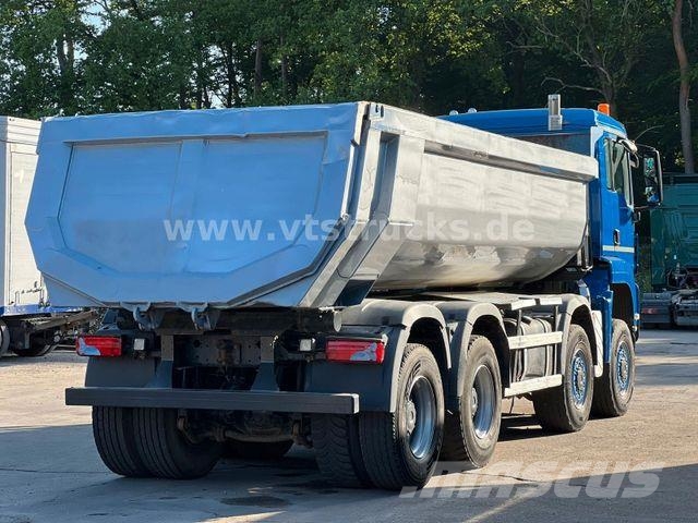 MAN TGS 35.480 8x8 Kipper Euro5 orig. Km Blatt/Blatt Tipper trucks
