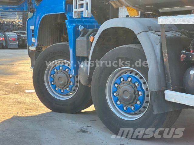 MAN TGS 35.480 8x8 Kipper Euro5 orig. Km Blatt/Blatt Tipper trucks