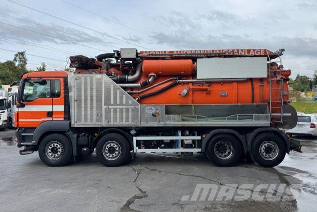 MAN TGS 35.480 Jurop Kanalreinigung Camion aspirateur, Hydrocureur