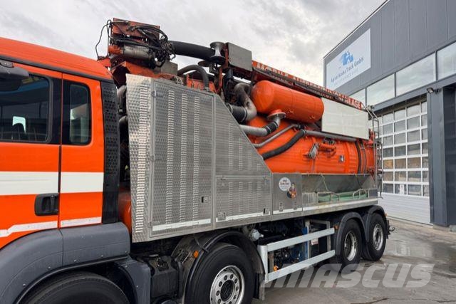 MAN TGS 35.480 Jurop Kanalreinigung Camion aspirateur, Hydrocureur