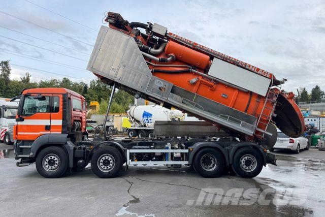 MAN TGS 35.480 Jurop Kanalreinigung Camion aspirateur, Hydrocureur