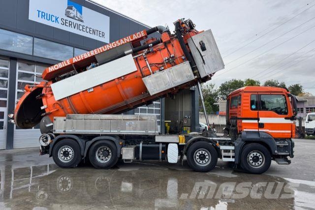 MAN TGS 35.480 Jurop Kanalreinigung Camion aspirateur, Hydrocureur