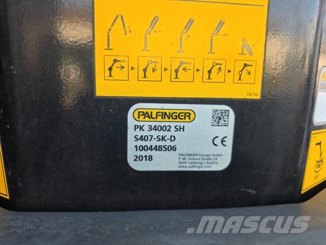 MAN TGS 35.500 8x4-4 BL Palfinger PK34002+T20-31-SH Φορτηγά ανατροπή με γάντζο
