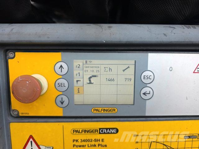 MAN TGS 35.500 8x4-4 BL Palfinger PK34002+T20-31-SH Φορτηγά ανατροπή με γάντζο