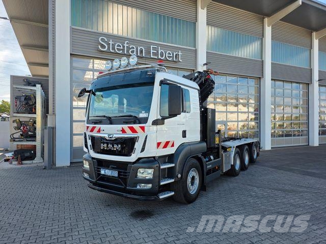 MAN TGS 35.500 8x4-4 BL Palfinger PK34002+T20-31-SH Φορτηγά ανατροπή με γάντζο