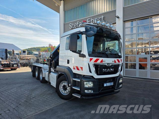 MAN TGS 35.500 8x4-4 BL Palfinger PK34002+T20-31-SH Φορτηγά ανατροπή με γάντζο
