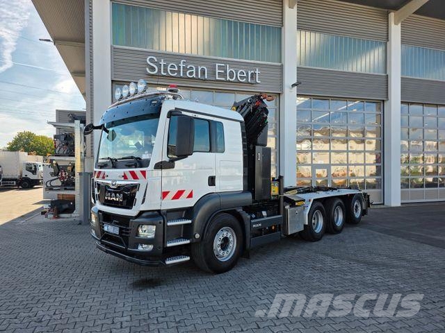 MAN TGS 35.500 8x4-4 BL Palfinger PK34002+T20-31-SH Φορτηγά ανατροπή με γάντζο