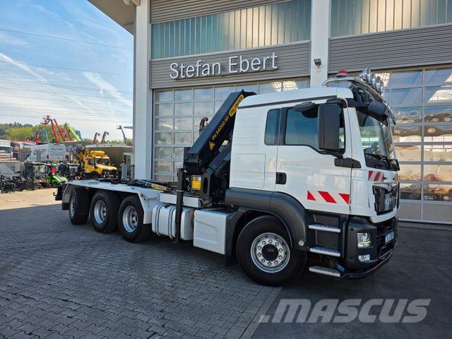 MAN TGS 35.500 8x4-4 BL Palfinger PK34002+T20-31-SH Φορτηγά ανατροπή με γάντζο