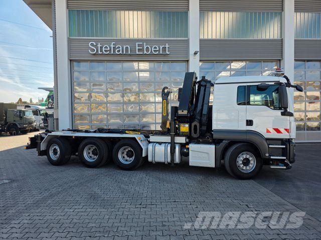 MAN TGS 35.500 8x4-4 BL Palfinger PK34002+T20-31-SH Φορτηγά ανατροπή με γάντζο