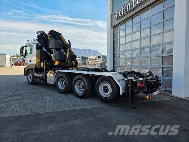 MAN TGS 35.500 8x4-4 BL Palfinger PK34002+T20-31-SH Φορτηγά ανατροπή με γάντζο
