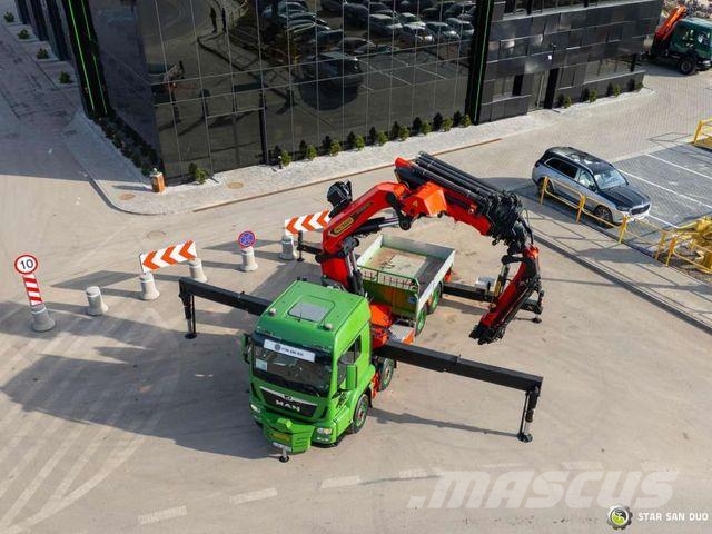 MAN TGS 35.500 8x4 Palfinger PK 135.002 TEC Crane 起重機卡車