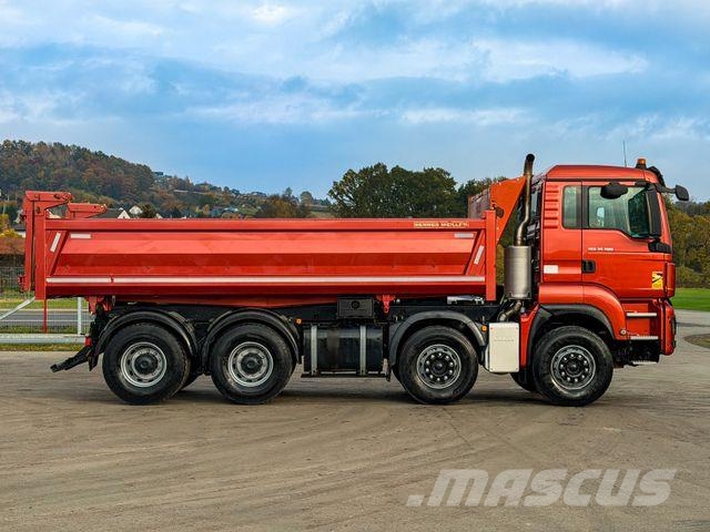 MAN TGS 35.500 KIPPER 6,00 m + BORDMATIC * 8x4 Camion benne