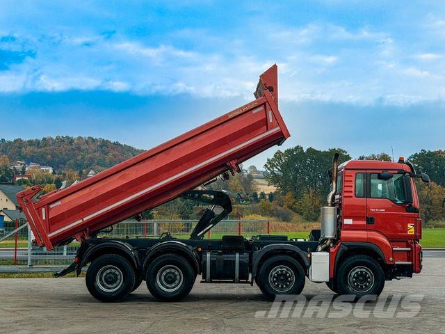 MAN TGS 35.500 KIPPER 6,00 m + BORDMATIC * 8x4 Camion benne