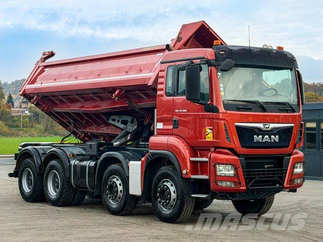 MAN TGS 35.500 KIPPER 6,00 m + BORDMATIC * 8x4 Camion benne