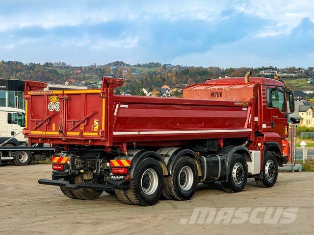 MAN TGS 35.500 KIPPER 6,00 m + BORDMATIC * 8x4 Camion benne