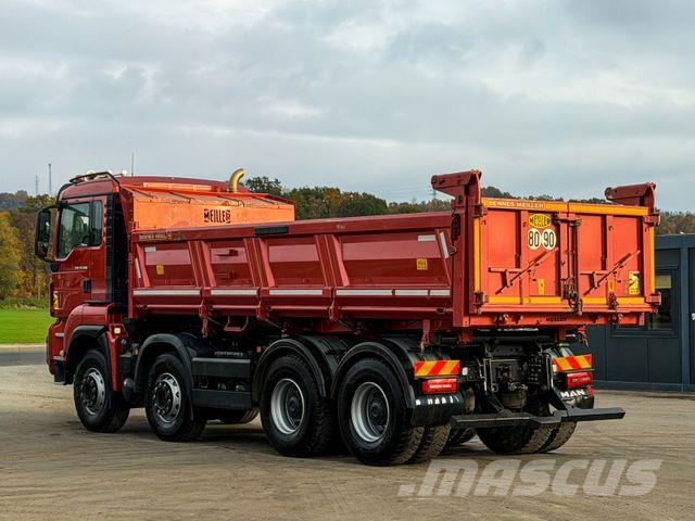 MAN TGS 35.500 KIPPER 6,00 m + BORDMATIC * 8x4 Camion benne