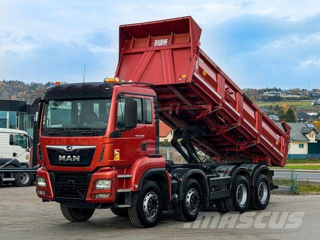 MAN TGS 35.500 KIPPER 6,00 m + BORDMATIC * 8x4 Camion benne