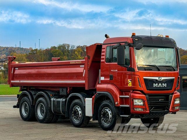 MAN TGS 35.500 KIPPER 6,00 m + BORDMATIC * 8x4 Camion benne